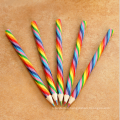 4 in 1 colorful core rainbow wooden color pencil